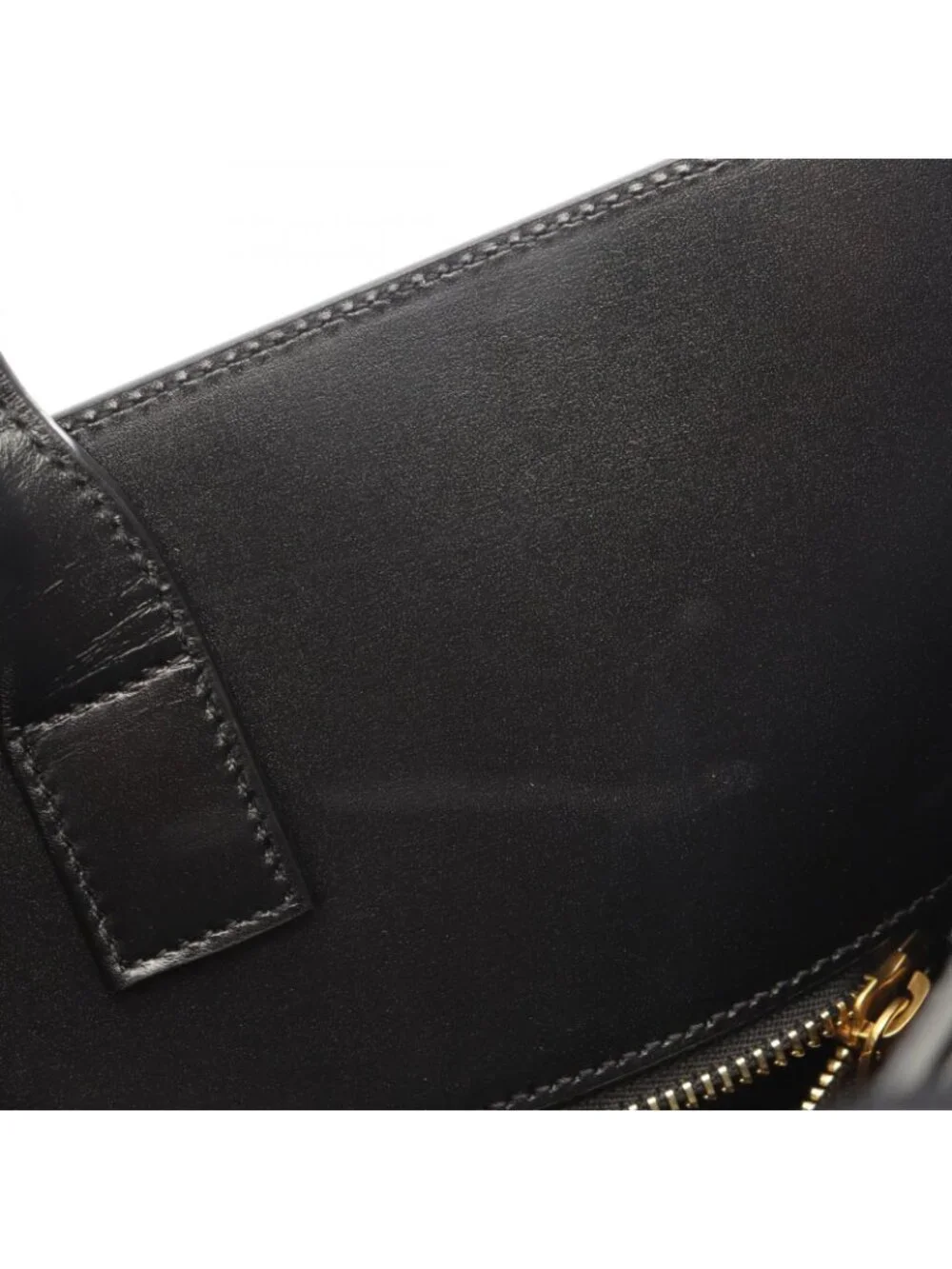 Saint Laurent Paris Tote Bag Manhattan S Black Leather